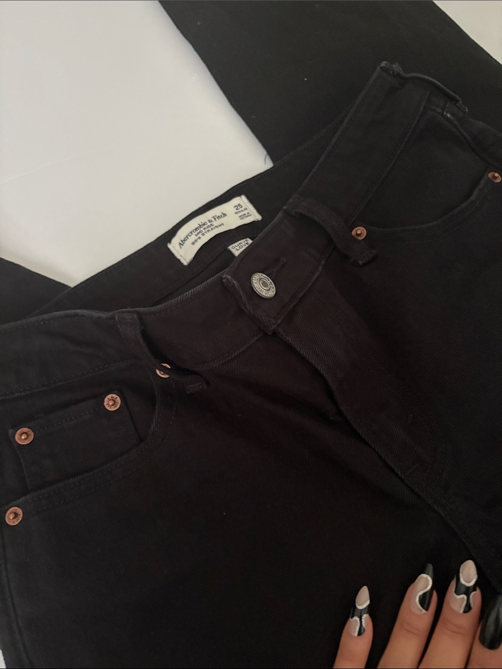 Abercrombie & Fitch Black  Jeans - Picture 11 of 12